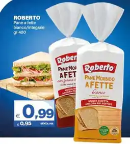 Boningros Cash and Carry Roberto Pane a fette bianco/integrale offerta