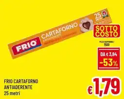 Famila Market Frio cartaforono antiaderente offerta