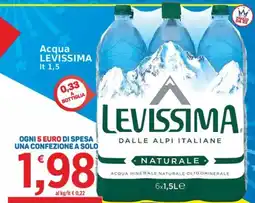 Market Ingross Acqua Levissima offerta