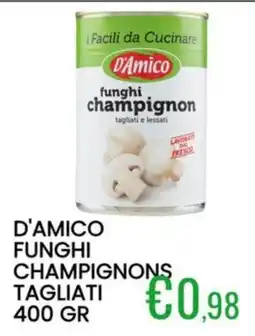 Sugros D'Amico funghi champignon offerta