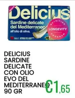 Sugros Delicius sardine delicate con olio evo del mediterraneo offerta