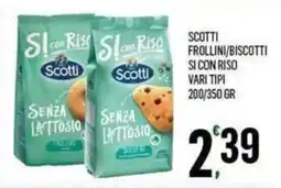 Vibian Scotti Si con Riso senza lattosio offerta