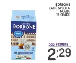 Eurocash Caffè Borbone miscela nobile offerta