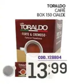 Eurocash Toraldo Caffè offerta