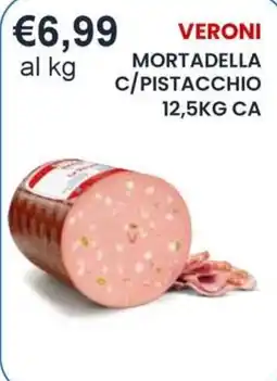 Caramico Veroni mortadella c/pistacchio offerta