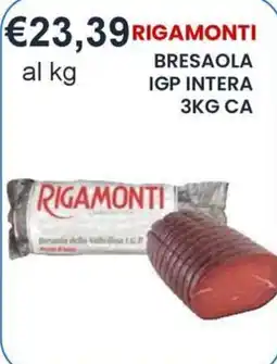 Caramico Bresaola Rigamonti offerta