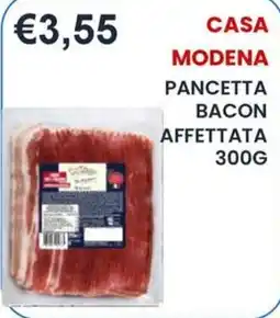 Caramico Pancetta bacon affettata offerta