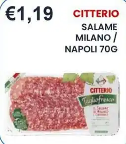Caramico Citterio Salame Milano / Napoli offerta