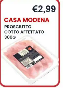 Caramico Prosciutto cotto affettato Casa Modena offerta