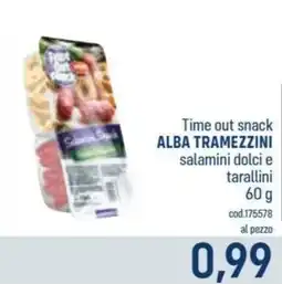 Talento Professional Store Alba tramezzini salamini dolci e tarallini offerta