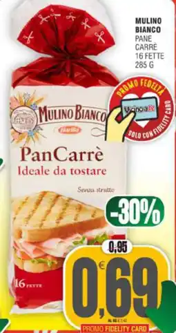 Vicino a te supermercati PanCarrè Mulino Bianco offerta