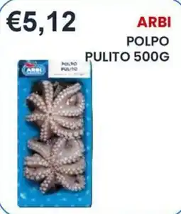 Caramico Polpo pulito Arbi offerta