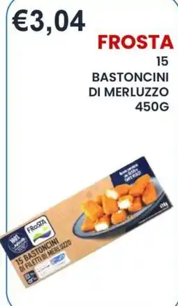 Caramico Frosta bastoncini di merluzzo offerta