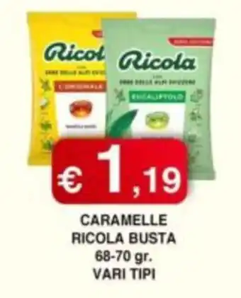 Caramelle Ricola Busta