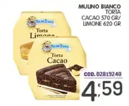 Eurocash Mulino Bianco Torta Cacao offerta