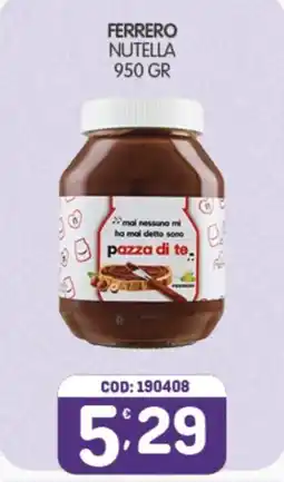 Eurocash Ferrero Nutella offerta