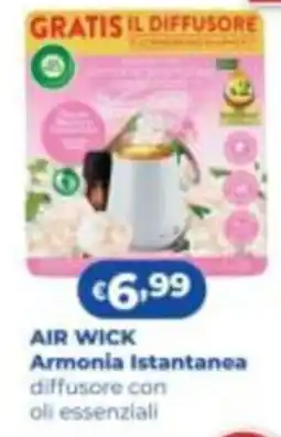 Acqua & Sapone Air Wick Armonia Istantanea diffusore con oli essenziali offerta