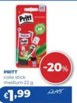 Acqua & Sapone Pritt colla stick medium offerta