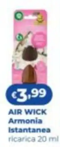 Acqua & Sapone Air Wick Armonia Istantanea offerta