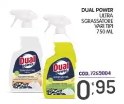Eurocash Dual power sgrassatore offerta