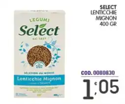 Eurocash Select Lenticchie Mignon offerta