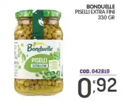 Eurocash Bonduelle piselli extra fini offerta
