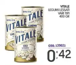 Eurocash Vitale legumi lessati offerta