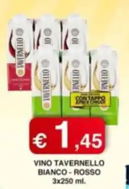 Orsini Market Vino Tavernello Bianco - Rosso offerta