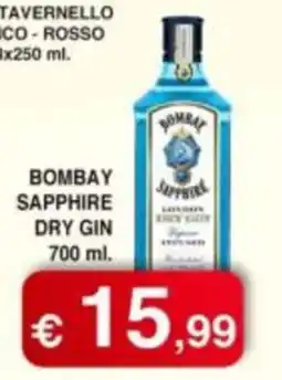 Orsini Market Bombay Sapphire Dry Gin offerta