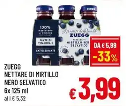 A&O Zuegg nettare di mirtillo nero selvatico offerta