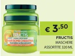 DB detersivi Garnier Fructis maschere assortite offerta