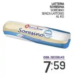Eurocash Soresino senza lattosio offerta