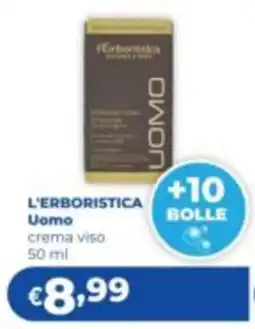 Acqua & Sapone L'Erboristica Uomo crema viso offerta