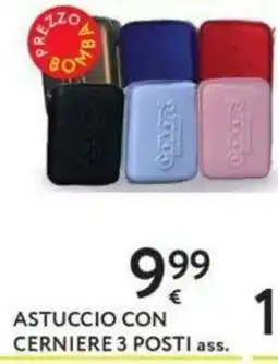 Le Mille Astuccio con cerniere 3 posti offerta