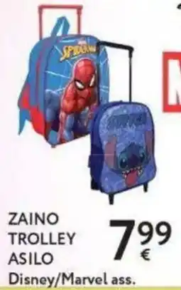 Le Mille Zaino trolley asilo Disney/Marvel ass. offerta