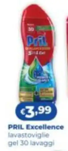 Acqua & Sapone PRIL Excellence lavastoviglie gel offerta