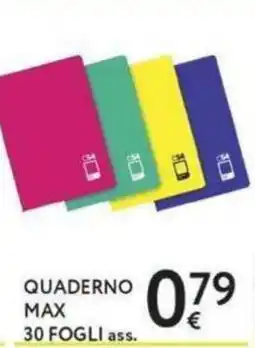 Le Mille Quaderno Max offerta