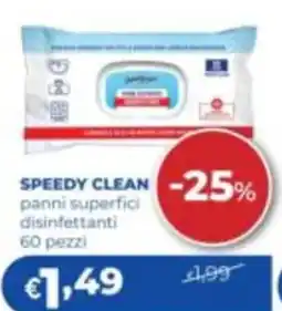 Acqua & Sapone Speedy Clean panni superficiali disinfettanti offerta