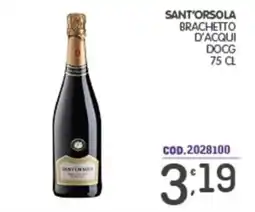 Eurocash Sant'Orsola Brachetto d'Acqui offerta