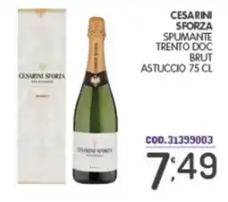 Eurocash Spumante Trento Doc Brut offerta