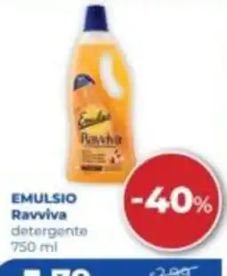 Acqua & Sapone Emulsio Ravviva detergente offerta