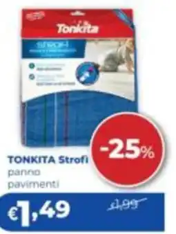 Acqua & Sapone TONKITA Strofi panno pavimenti offerta