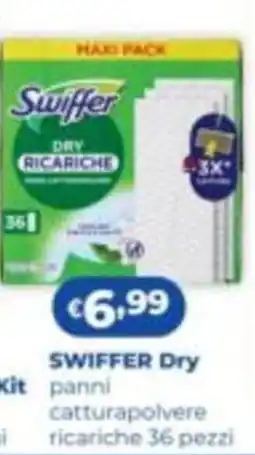 Acqua & Sapone Swiffer Dry panni catturapolvere ricariche offerta