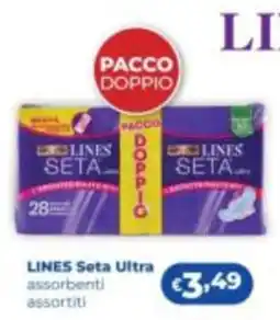Acqua & Sapone Lines Seta Ultra assorbenti offerta