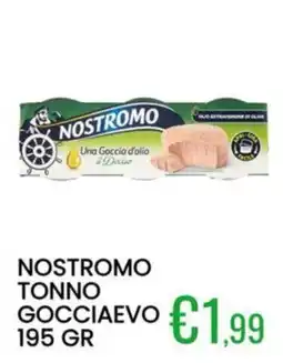 Sugros Nostromo tonno gocciaevovo offerta