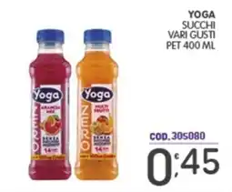 Eurocash Yoga succhi vari gusti offerta