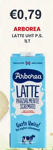 Caramico Arborea latte UHT parzialmente scremato offerta