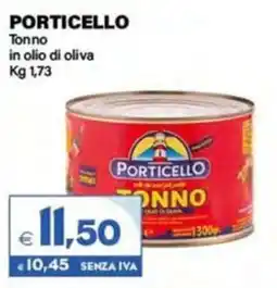 Boningros Cash and Carry Porticello Tonno in olio di oliva offerta