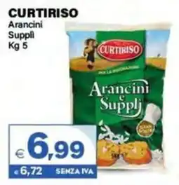 Boningros Cash and Carry Curtiriso Arancini Supplì offerta