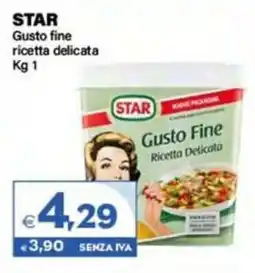 Boningros Cash and Carry Star Gusto fine ricetta delicata offerta